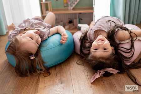 Dream Pouf pufa poduszka srebrna ekoskóra 1 szt.