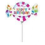 Cukierek HAPPY BIRTHDAY balon foliowy Anagram 14''