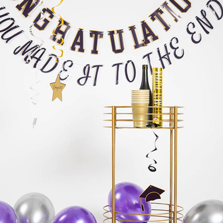 Girlanda papierowa Congatulations gratulacje! (dla studenta)