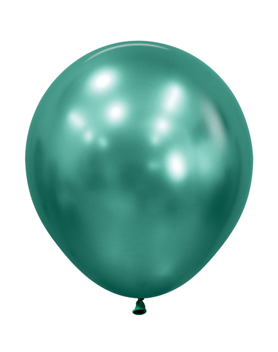 Balony Sempertex Chrome Shiny Reflex Aurora Green 18 cali 1 szt.