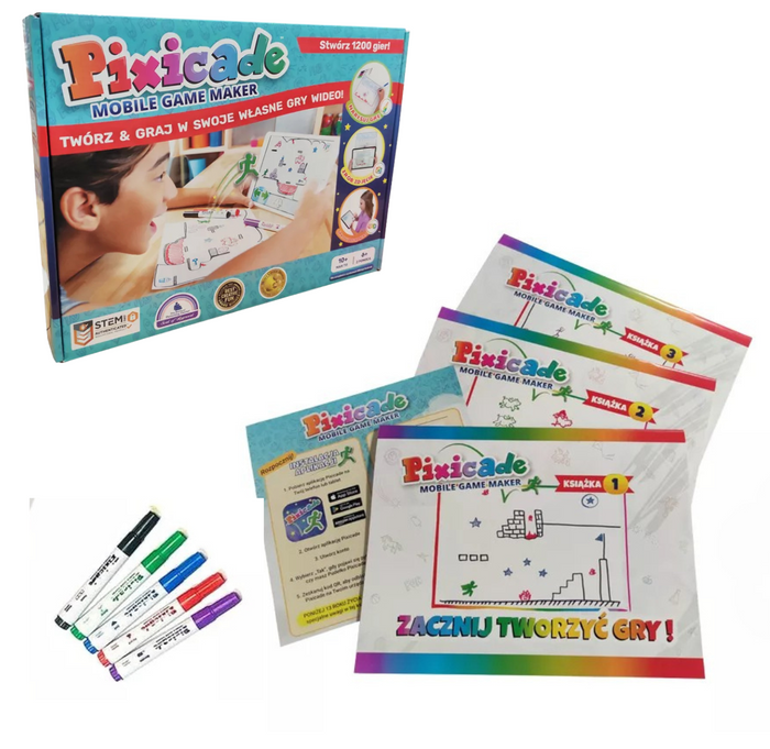 Pixicade Stwórz własną grę Mobile Game Maker