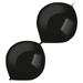 Balony do girland Everts Decor Line E-LINK Jet Black 12 cali 50 szt.
