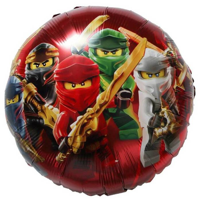 Balon Foliowy LEGO Ninjago 18 cali / 45 cm