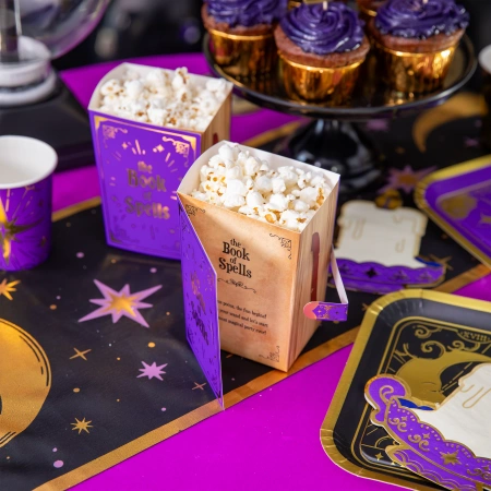 Pojemniki na przekąski Popcorn Andrzejki Wróżki Magia 3 szt.