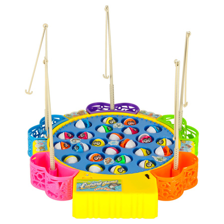 Gra zręcznościowa rodzinna rybki łowienie 24 rybek