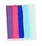 Farba do twarzy Rainbow Cake 50 g Purple/ Pink/ D. Blue/ L. Blue PartyXplosion