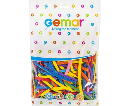 Balony do modelowania Gemar MIX 100szt Q160