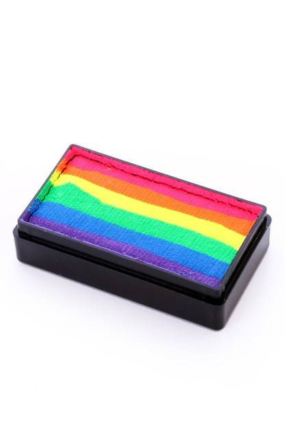 Farba do twarzy Split Cake 28g NEON RAINBOW PartyXplosion