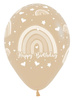 Balon Sempertex Boho Rainbow Happy Birthday 12 cali 1 szt. mix