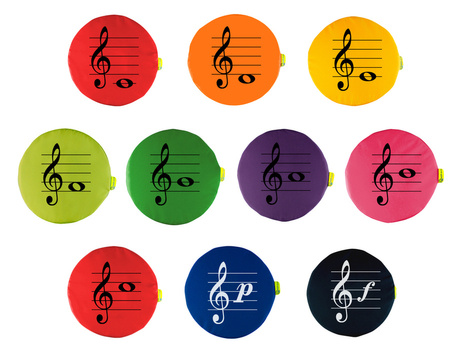 Poduszka EKOSKÓRA nutka 1 szt ZIELONA AKSON - OUTLET - wada nadruku