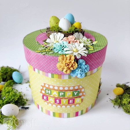 Gniazdka dekoracyjne Wielkanocne 9 cm 4 szt.