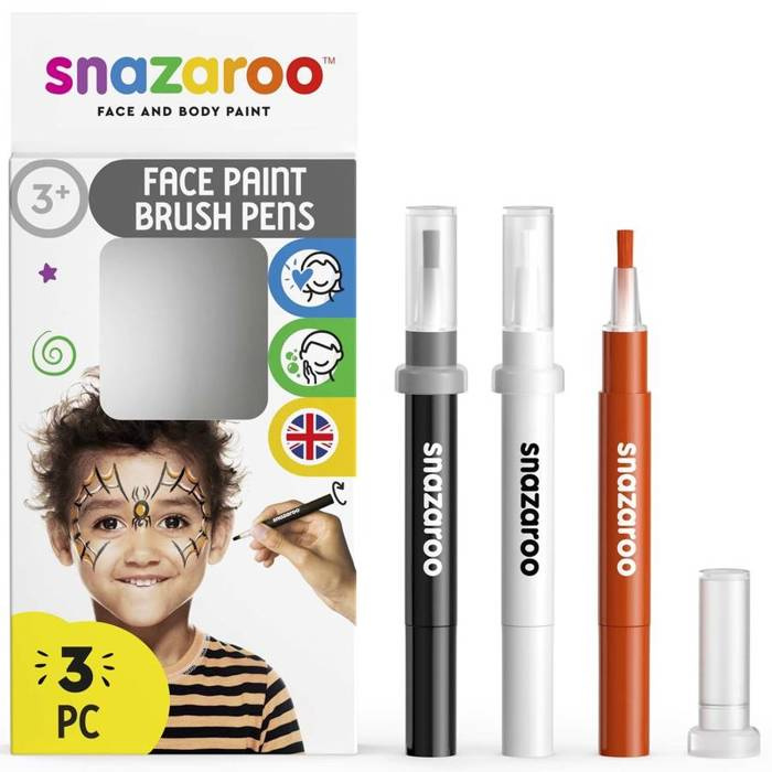 Pisaki farby do twarzy i ciała zestaw Snazaroo 3 x 2ml