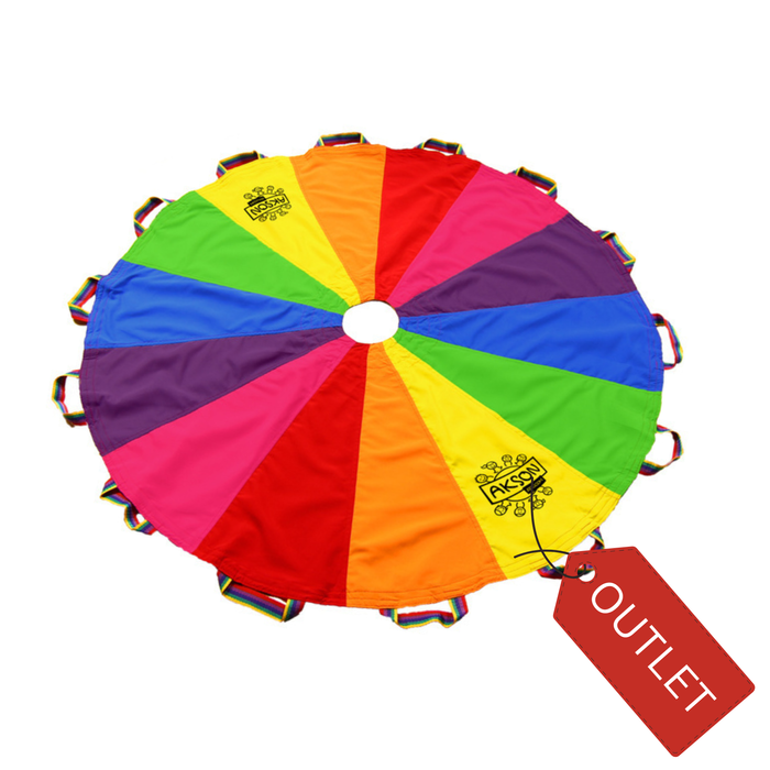 Profesjonalna Chusta Animacyjna AKSON 7 BARW- 1,2m - OUTLET - przesunięty nadruk