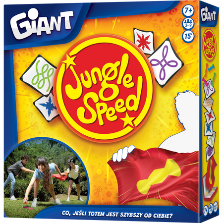 Jungle Speed Giant Gigant gra plenerowa towarzyska XL