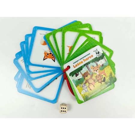 Zabawy logopedyczne. Leśne harce 3-7 lat Kapitan Nauka