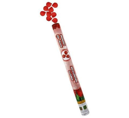 Konfetti pneumatyczne płatki róż tekstylne 60cm