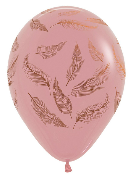Balon Sempertex Feathers Piórka 12 cali 1 szt. mix