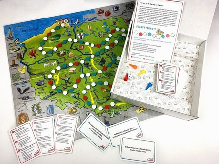 POLSKA NOWE WYDANIE GRA EDUKACYJNA KAPITAN NAUKA