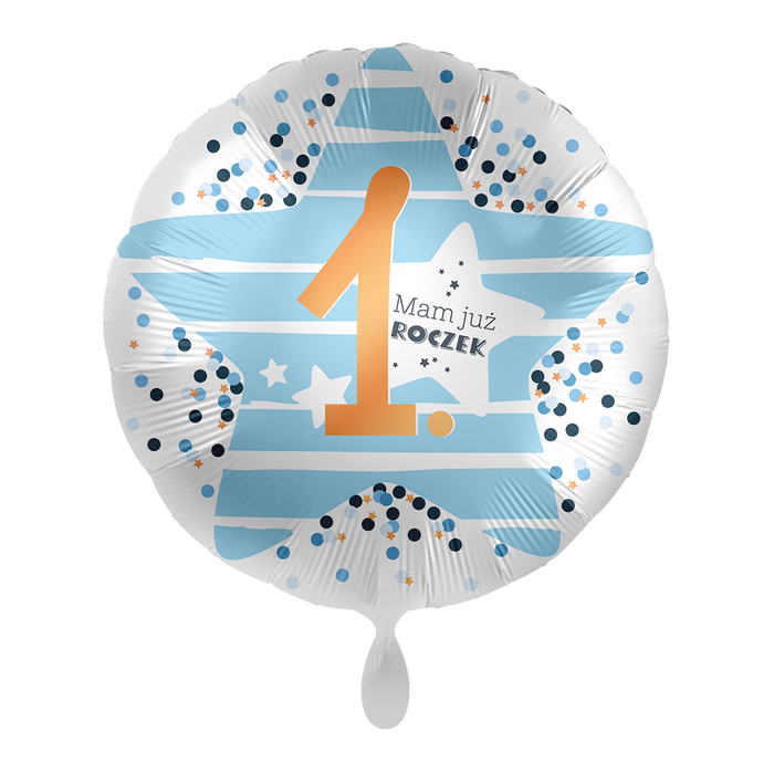 Balon foliowy okrągły Mam już ROCZEK 18"