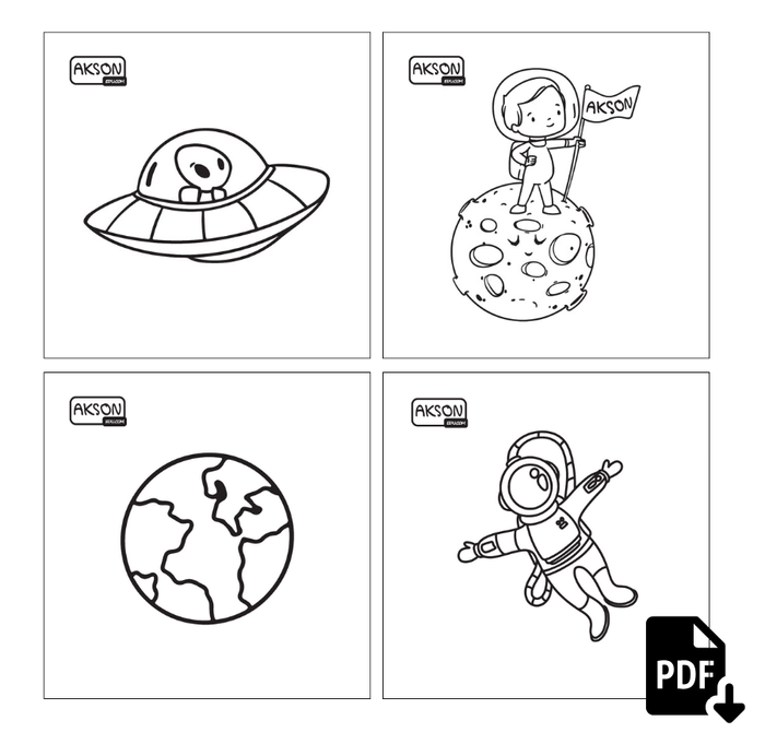 Karty do zabaw KOSMOS zestaw 20 szt. do wydruku PDF