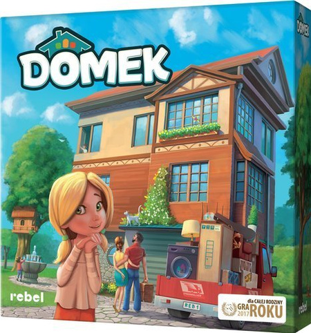 Gra planszowa familijna Domek Rebel