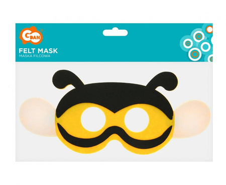 Maska filcowa Pszczółka