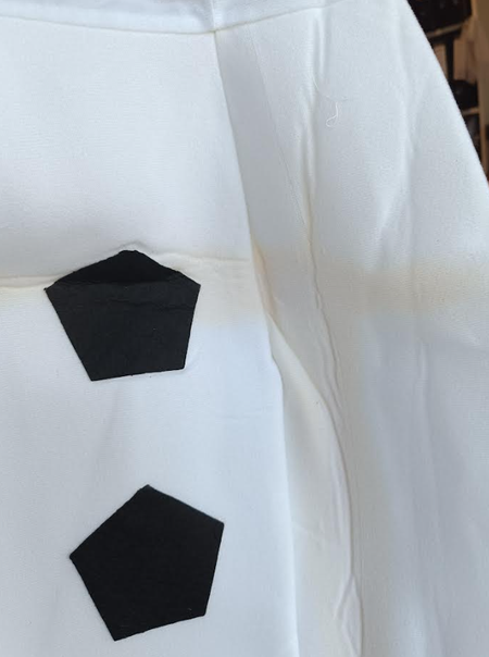 Strój dla dzieci Bałwanek Olaf - OUTLET - przebarwienia