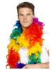 Szal Boa z piór Kolorowe