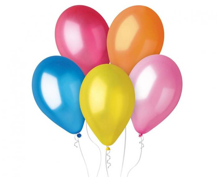 MIX Metallic 12 cali 50szt  Gemar balony