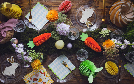 Króliczek Wielkanocny Plaster Miodu Honeycomb 30 cm 1 szt.