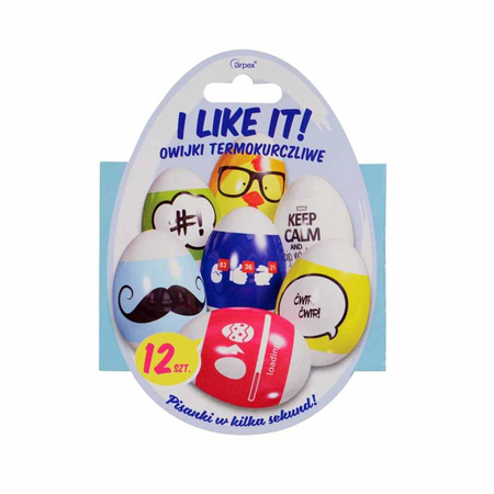 Owijki na jajka wielkanocne 12 szt. I LIKE IT