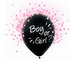 Balony z konfetti Boy or Girl 12" 4 szt. dziewczynka