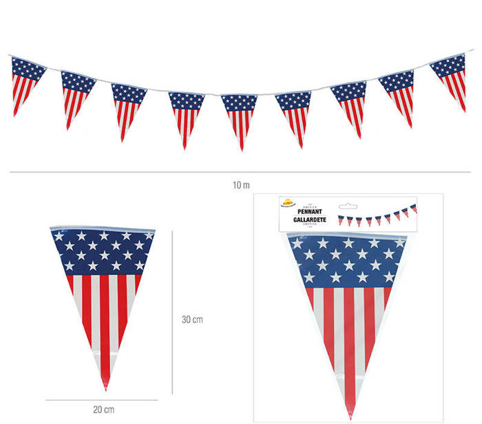 Baner flagi Ameryka USA 10 m