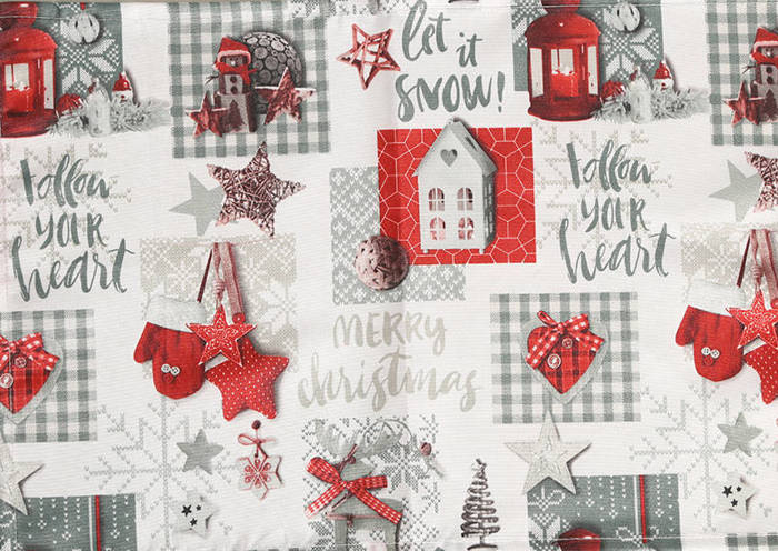 Obrus świąteczny na stół 150x200 cm