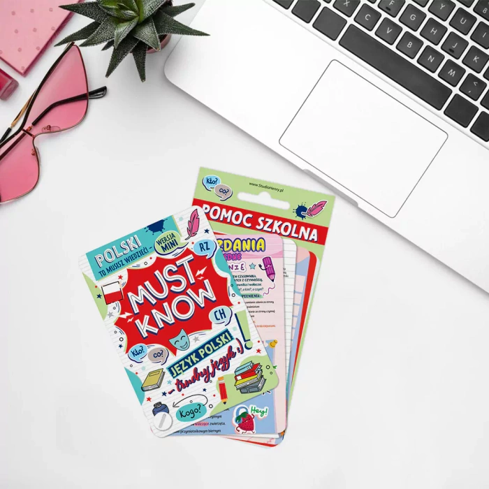 Fiszki Język Polski Must Know Pomoc Szkolna