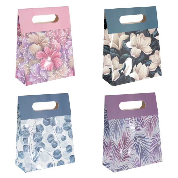 Torebka prezentowa Flora średnia Mix wzorów do wyboru 