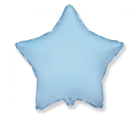 Gwiazdka jednokolorowy balon foliowy 18 cali