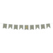 Baner urodzinowy girlanda Golden Dawn z naklejkami DIY 4m