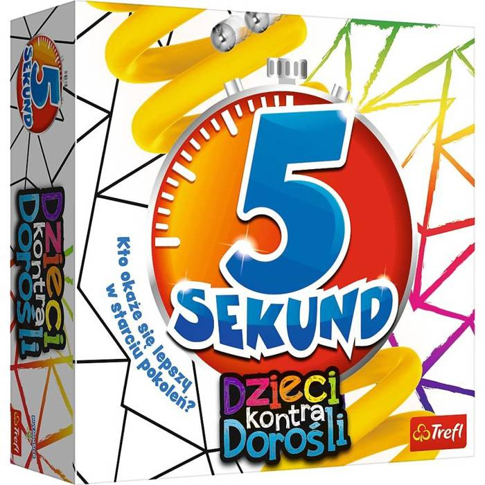 Gra towarzyska - 5 sekund Dzieci kontra dorośli
