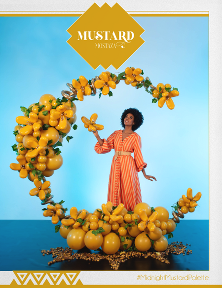 Balony Sempertex Fashion Solid 5'' 50 szt. Mustard