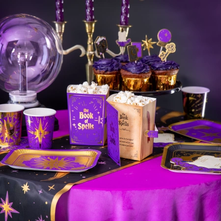 Pojemniki na przekąski Popcorn Andrzejki Wróżki Magia 3 szt.