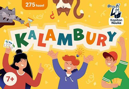 Gra rodzinna towarzyska Kalambury 7+ Kapitan Nauka
