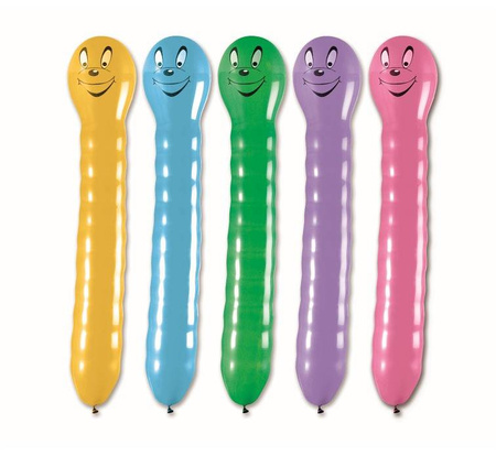 DŻDŻOWNICA MIX 50szt Gemar balony