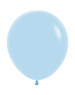 Balon lateksowy 18 cali Sempertex Solid 1 szt. Pastel Blue