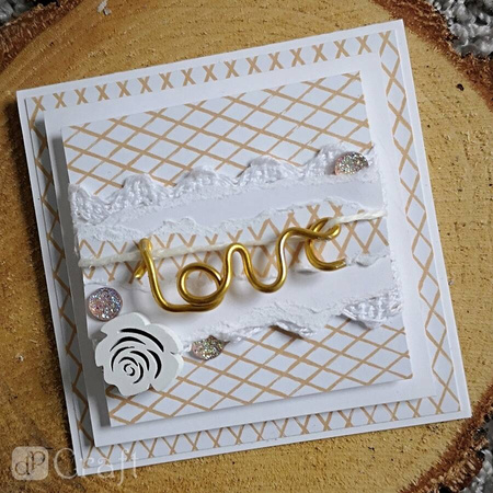 Koronka bawełniana samoprzylepna 1,8 m