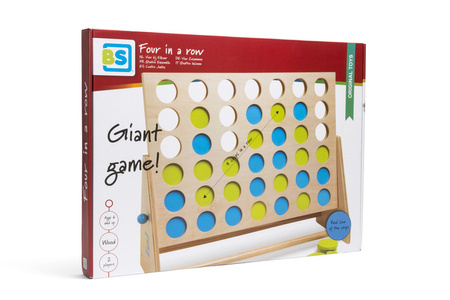 Gra Drewniana 4 w rzędzie 4 in the row XL BS Toys