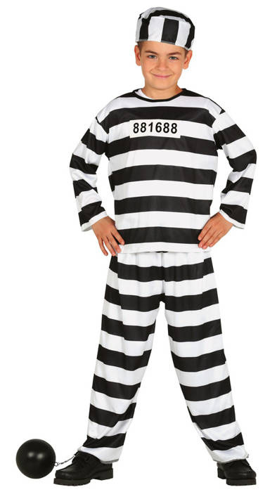 Strój dla dziecka Więzień