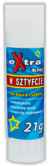 Klej w sztyfcie 21 gram 1 szt. eXtra niebieski