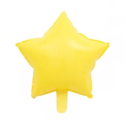 Gwiazdka PASTELOWA balon foliowy 18"