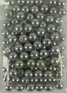 Perełki koraliki perłowe z dziurką 8mm